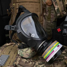 Маска панорамна Протигаз ГП-9 (ППМ-88) з фільтром A2B2E2K2NOSXP3RD